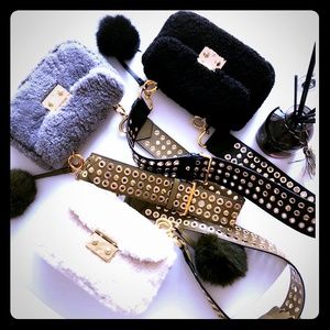 Lambswool Crossbody Bag